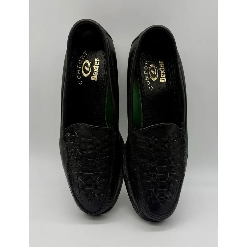 Dexter Comfort USA Black Kiltie Leather Loafer Shoes Men’s Size‎ 10.5M